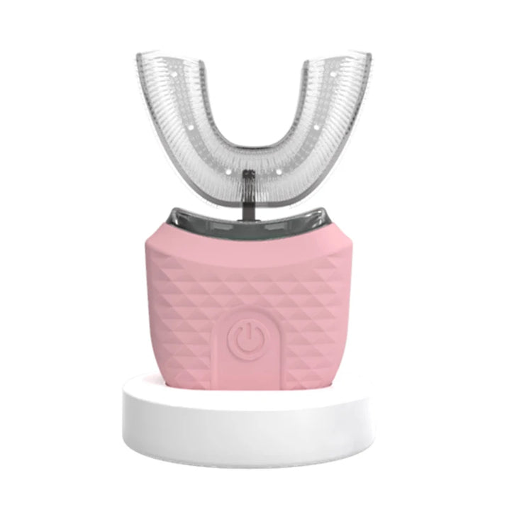 Portable 360 Degree U Shape Sonic Toothbrush Oral Cleansing Brush Sonic Electric Toothbrush